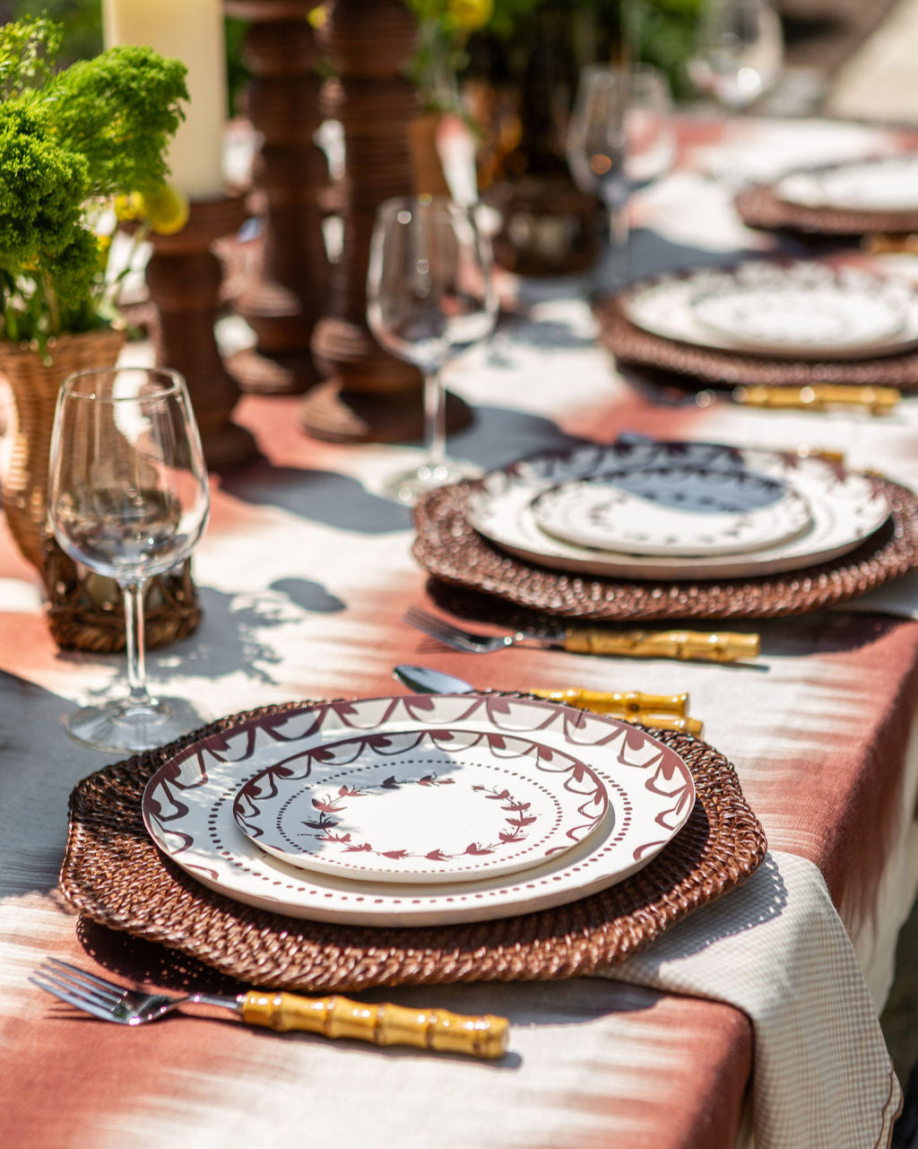Fête Hors d&#39;Oeuvres Plate Set - Buttercream | Table Two Studio