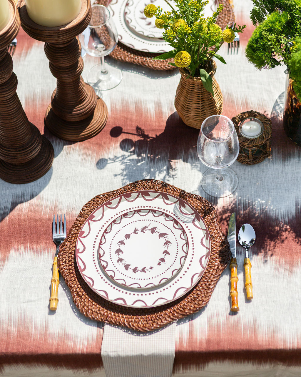 Fête Hors d&#39;Oeuvres Plate Set - Buttercream | Table Two Studio