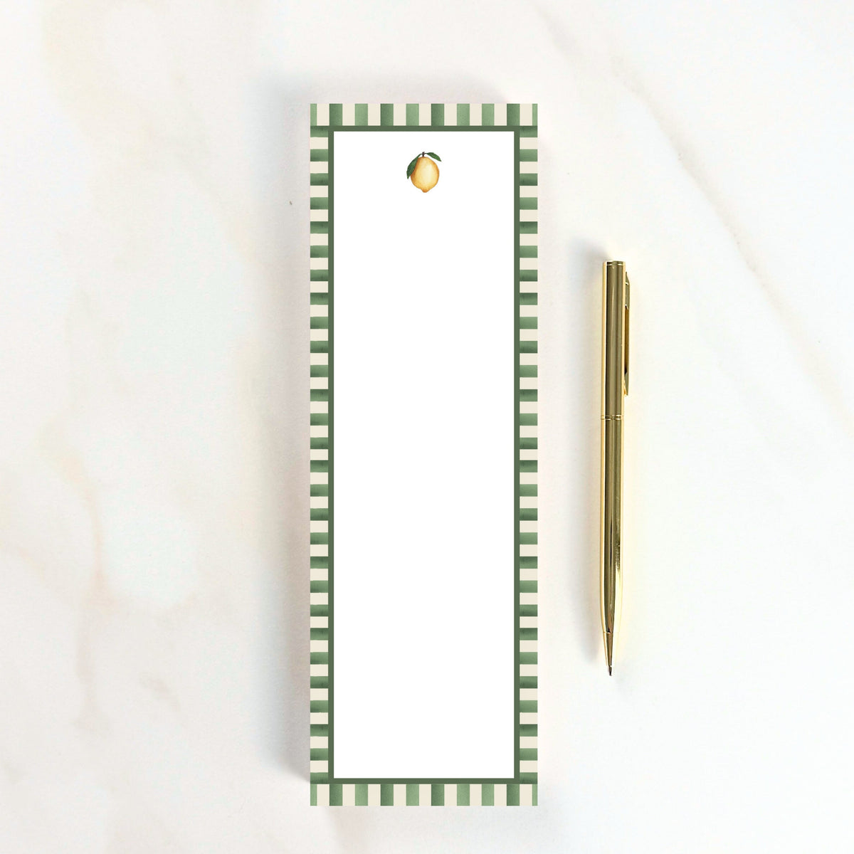Lemon Skinny Notepad