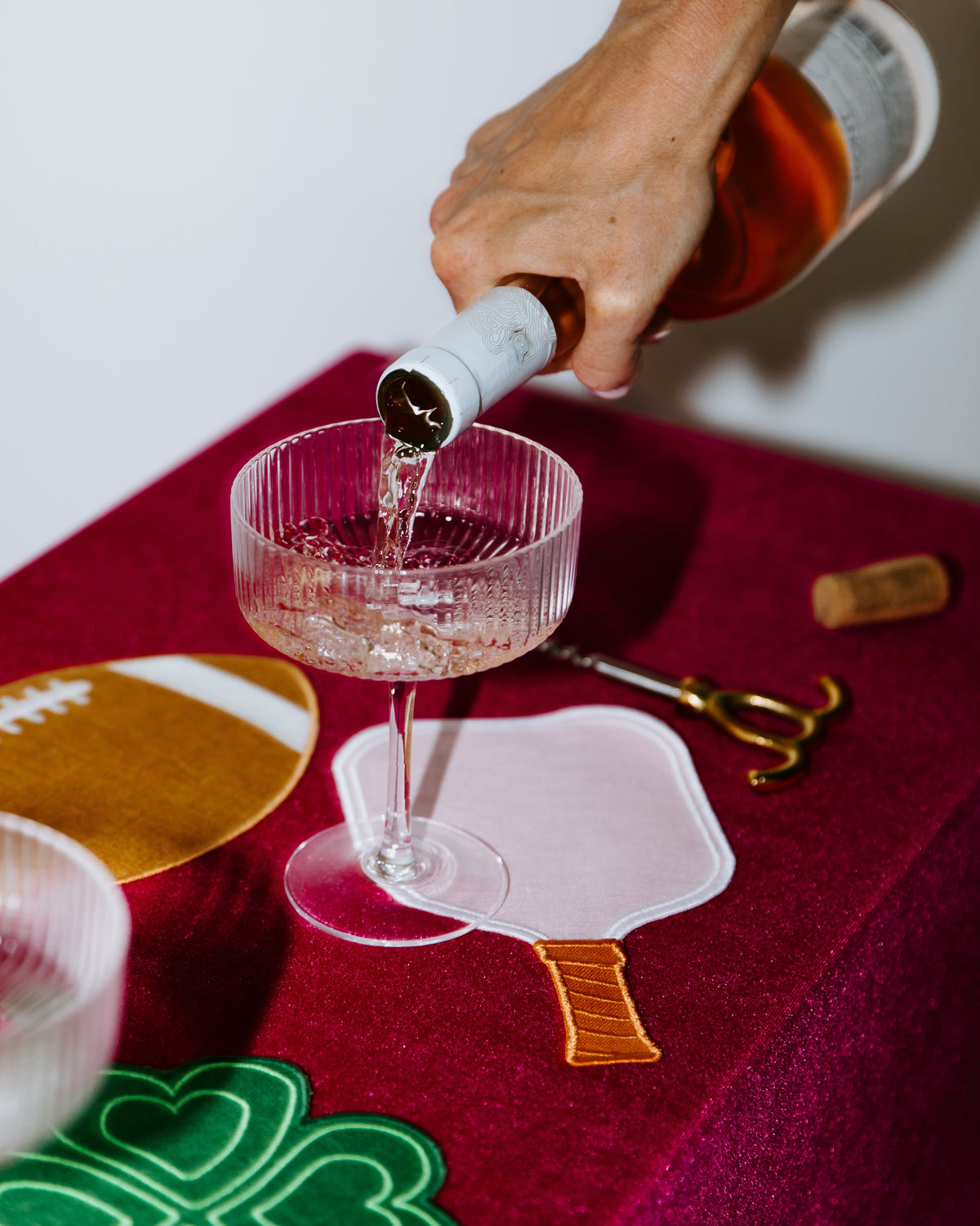 Pickleball Paddle Linen Cocktail Napkins | House of Gleason