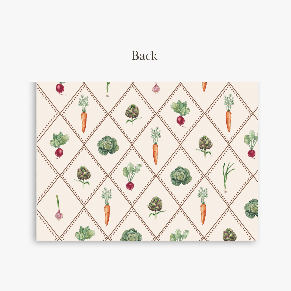 Vegetable Note Card Set