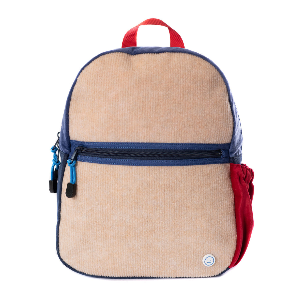 Small Becco Backpack - Kids Lux Cobalt/Red | Becco Bags
