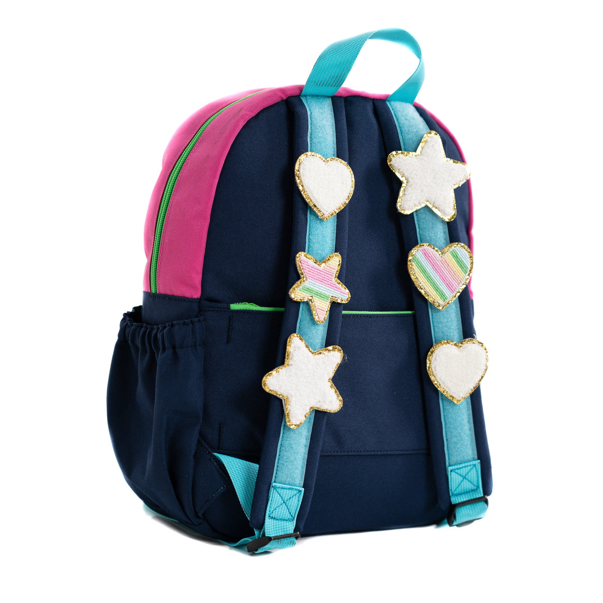 Small Becco Backpack - Kids Sport Navy/Magenta | Becco Bags
