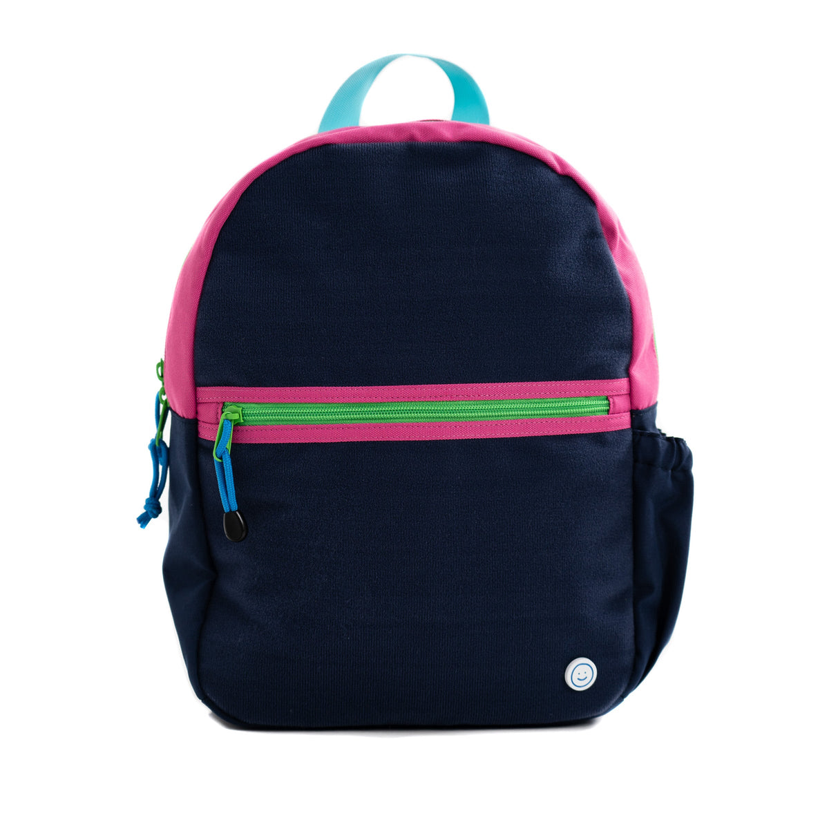 Small Becco Backpack - Kids Sport Navy/Magenta | Becco Bags