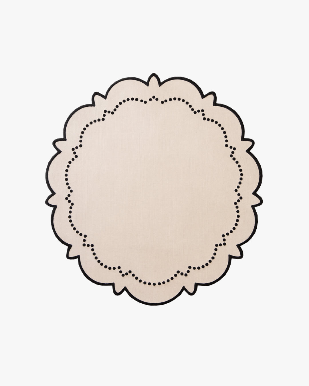 The Bijou Placemat Set - Cream | Table Two Studio