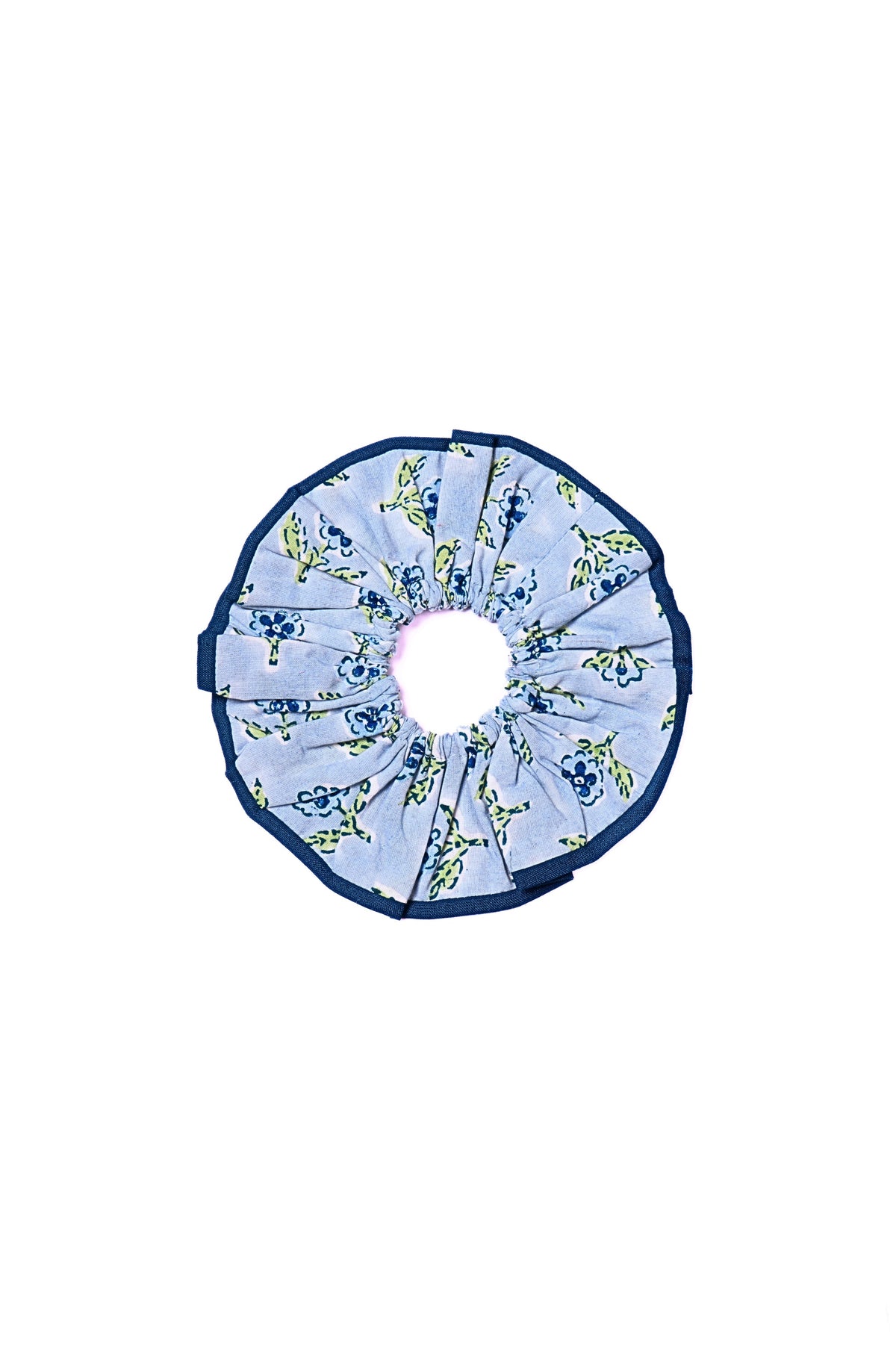 Blue Charleston Scrunchie Set