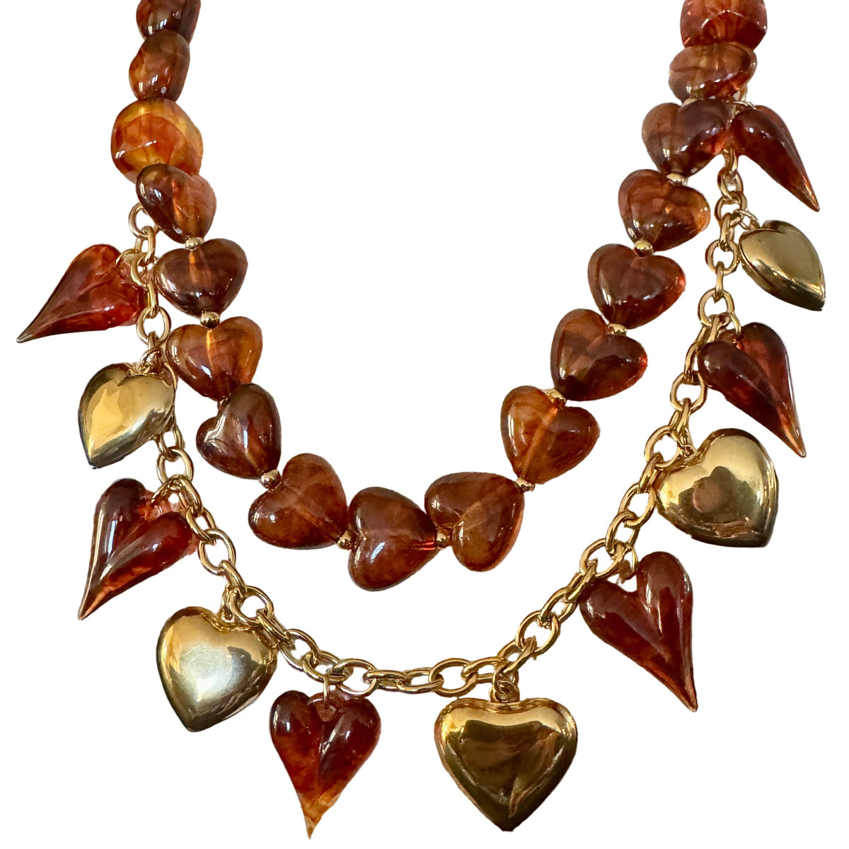 Tortoise Heart Charm Necklace  | Kimono Dragon