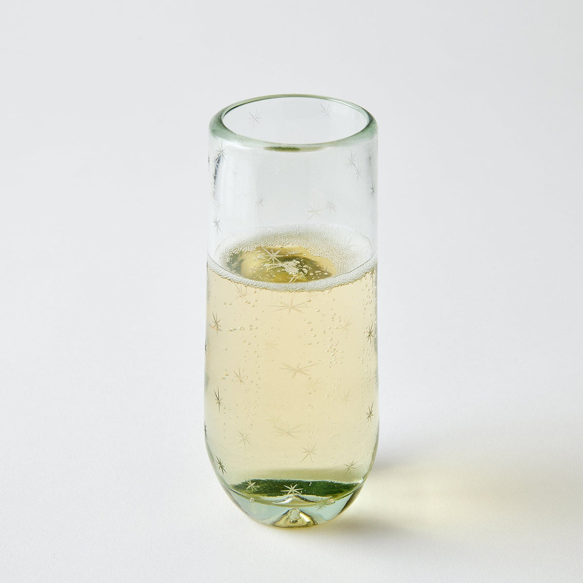Starry Night Stemless Champagne Glasses (Clear) | Half Past Seven