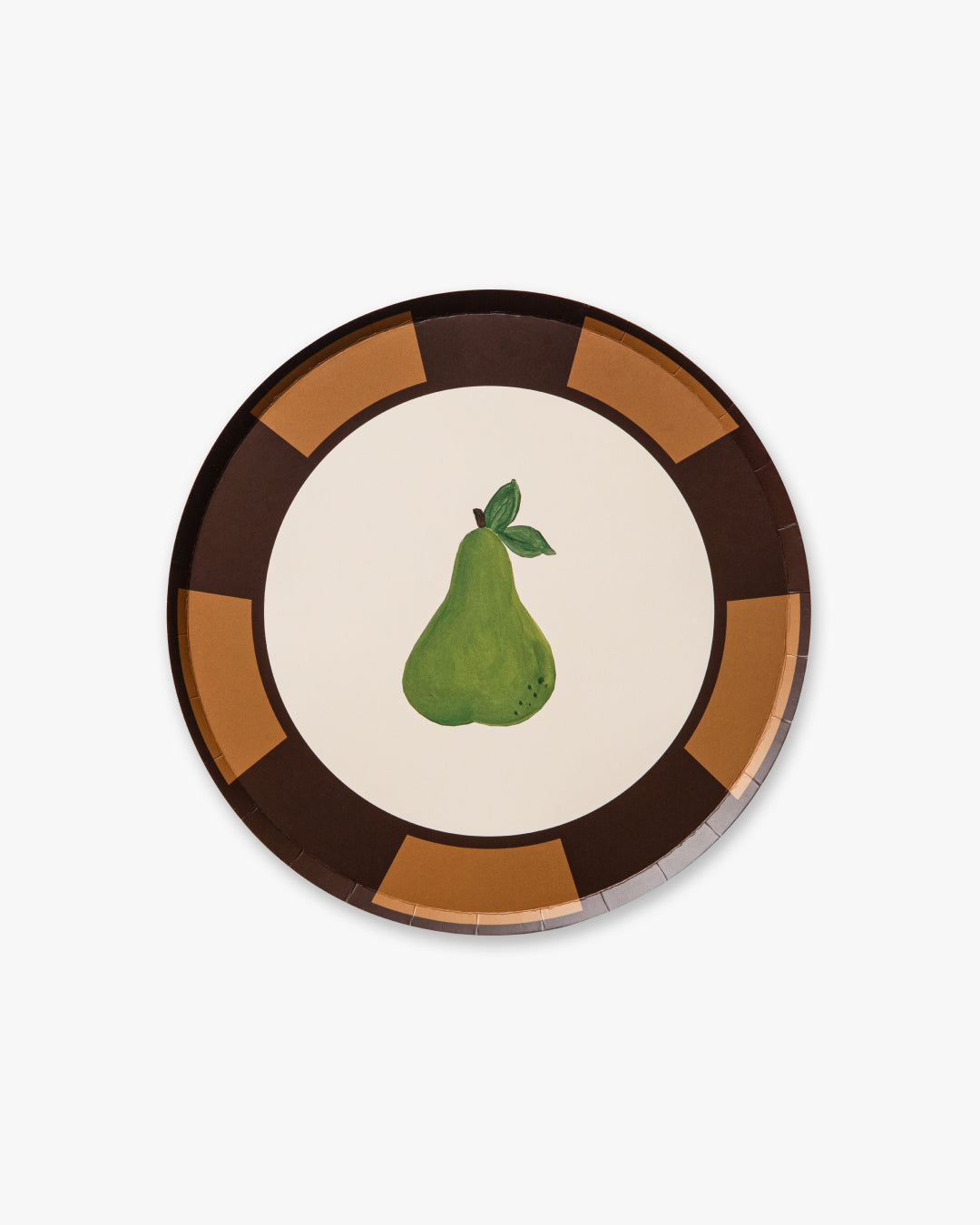 Cabana Appetizer Plate Set - Pear Stripe | Table Two Studio