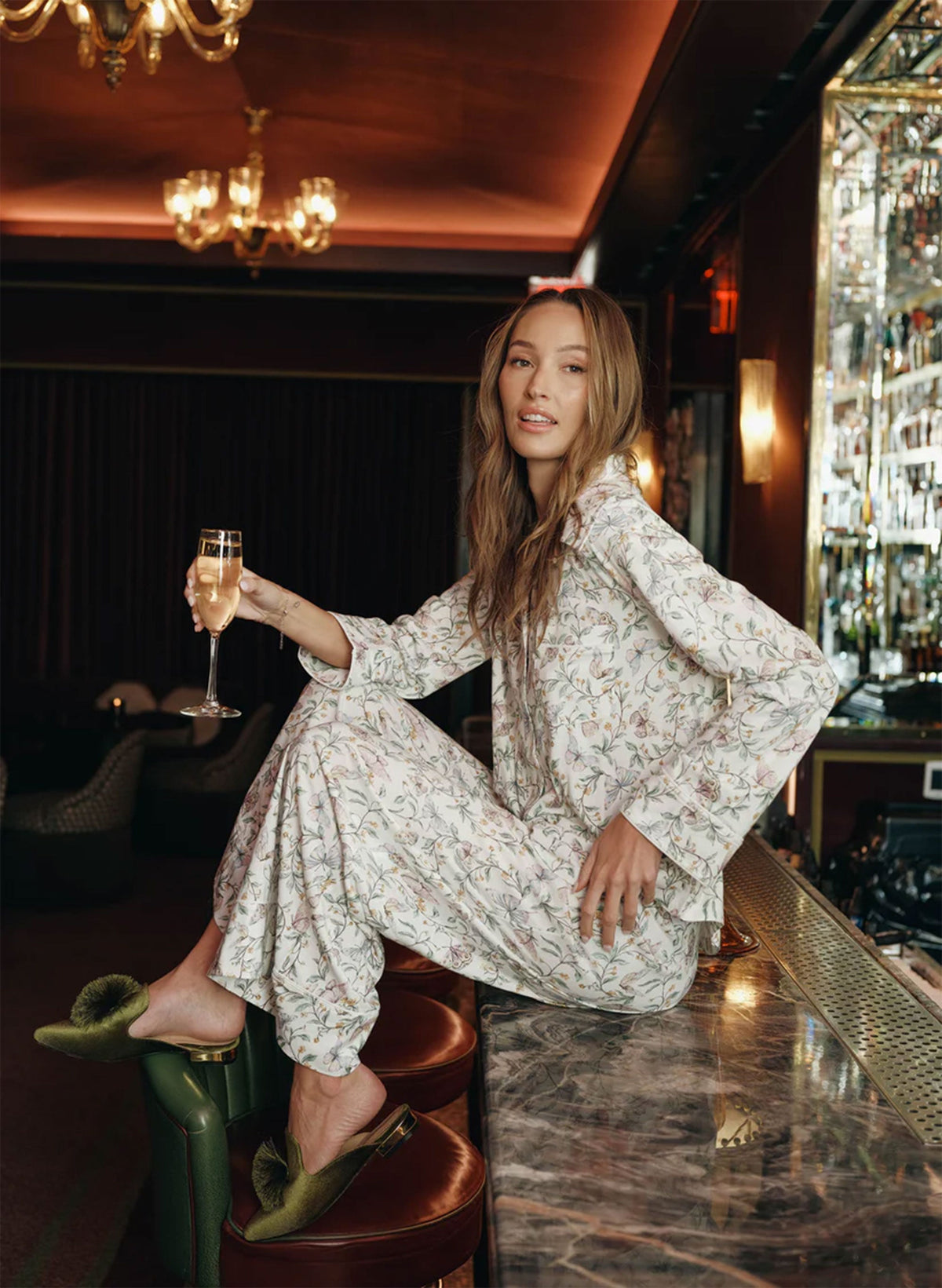 Women's Parker Pajama Set - Botanical Whisper | Timo & Violet