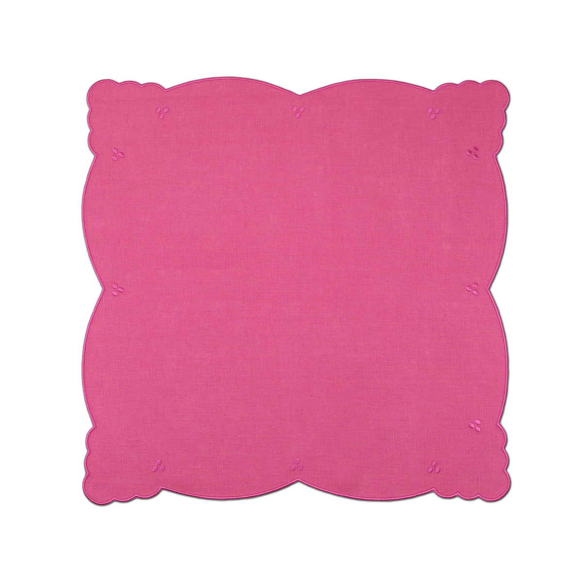 Eloise Pink Linen Dinner Napkins | House of Gleason