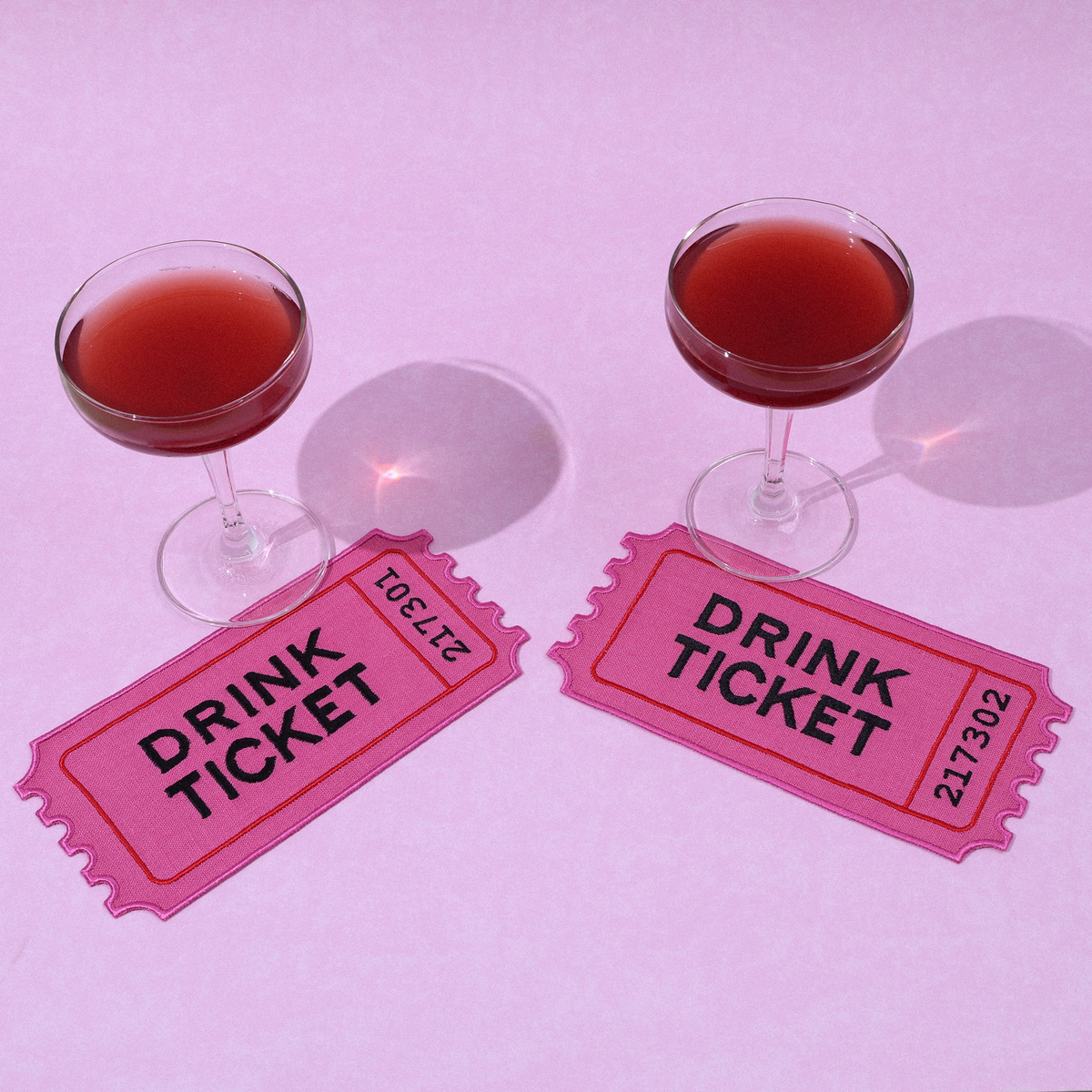 Drink Ticket Cocktail Napkins | House of Gleason