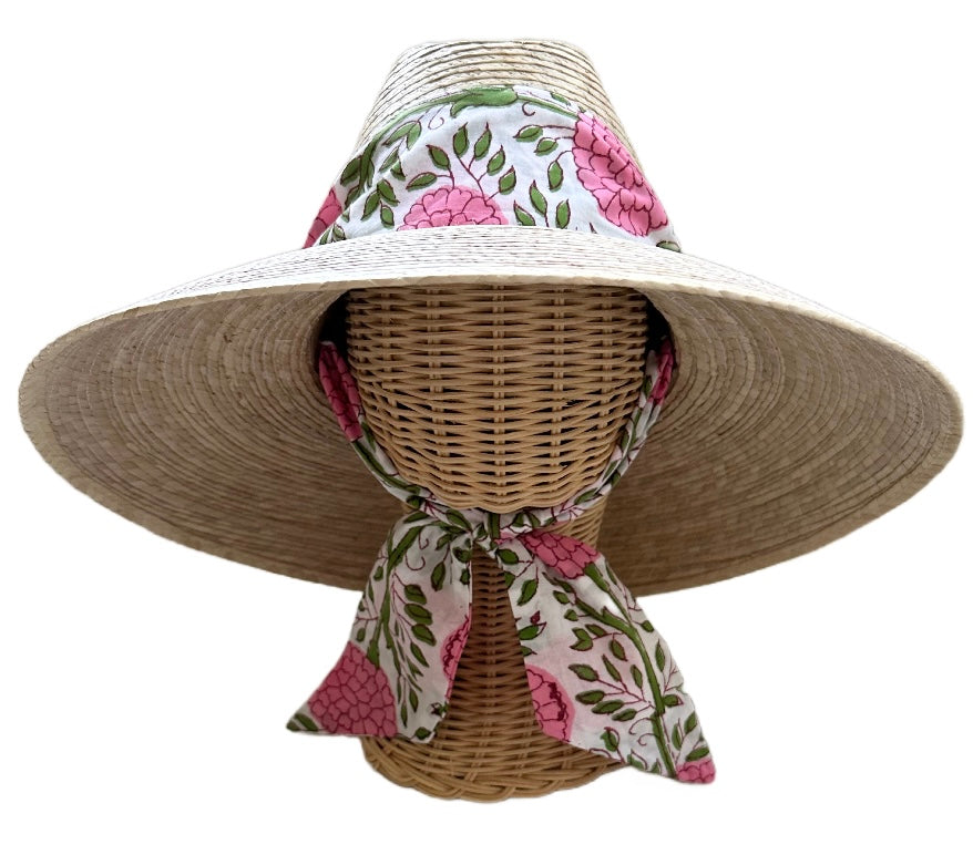 Short Block Print Hat Scarf - 4 Pack | Sarah Bray Bermuda