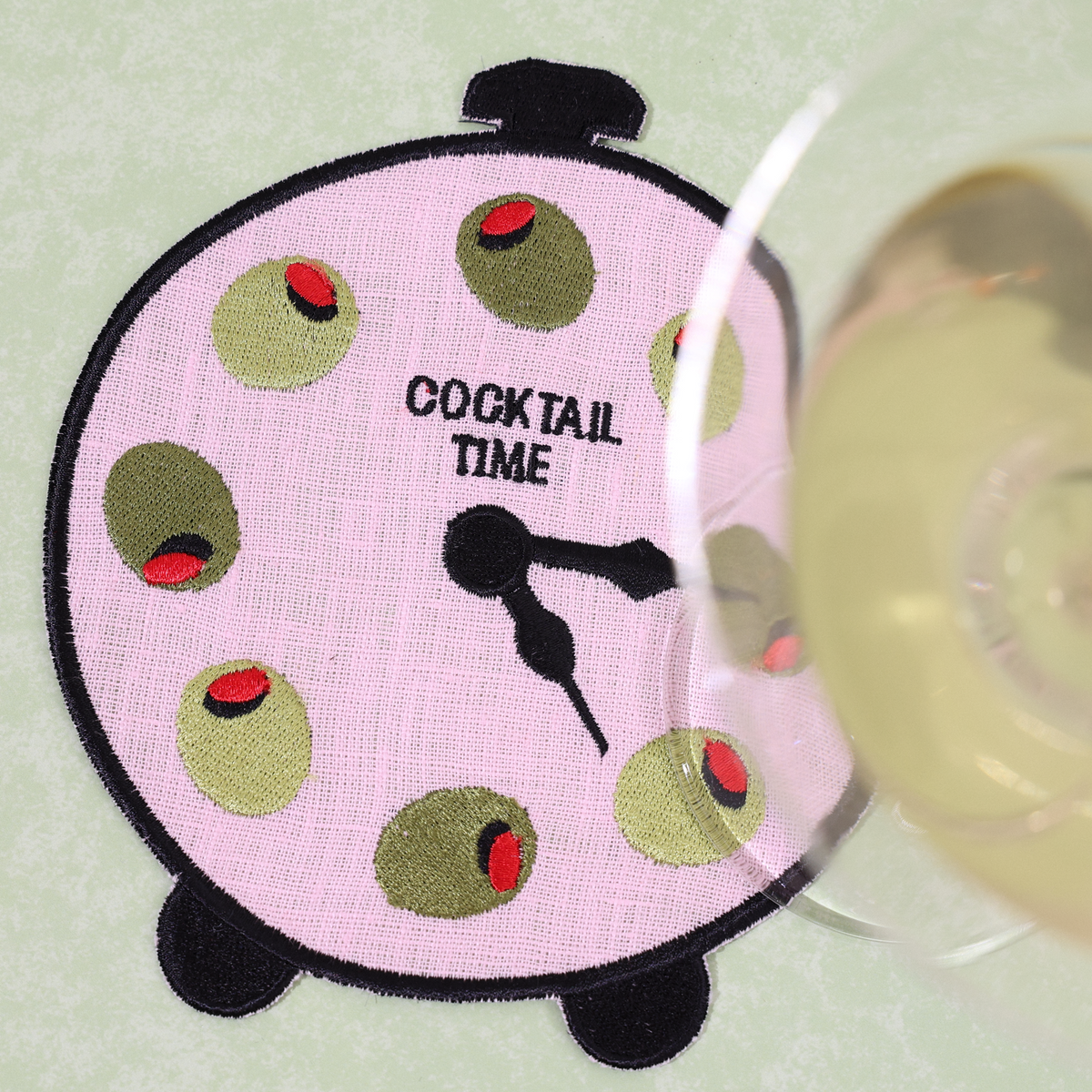 Cocktail Time Linen Cocktail Napkins | House of Gleason