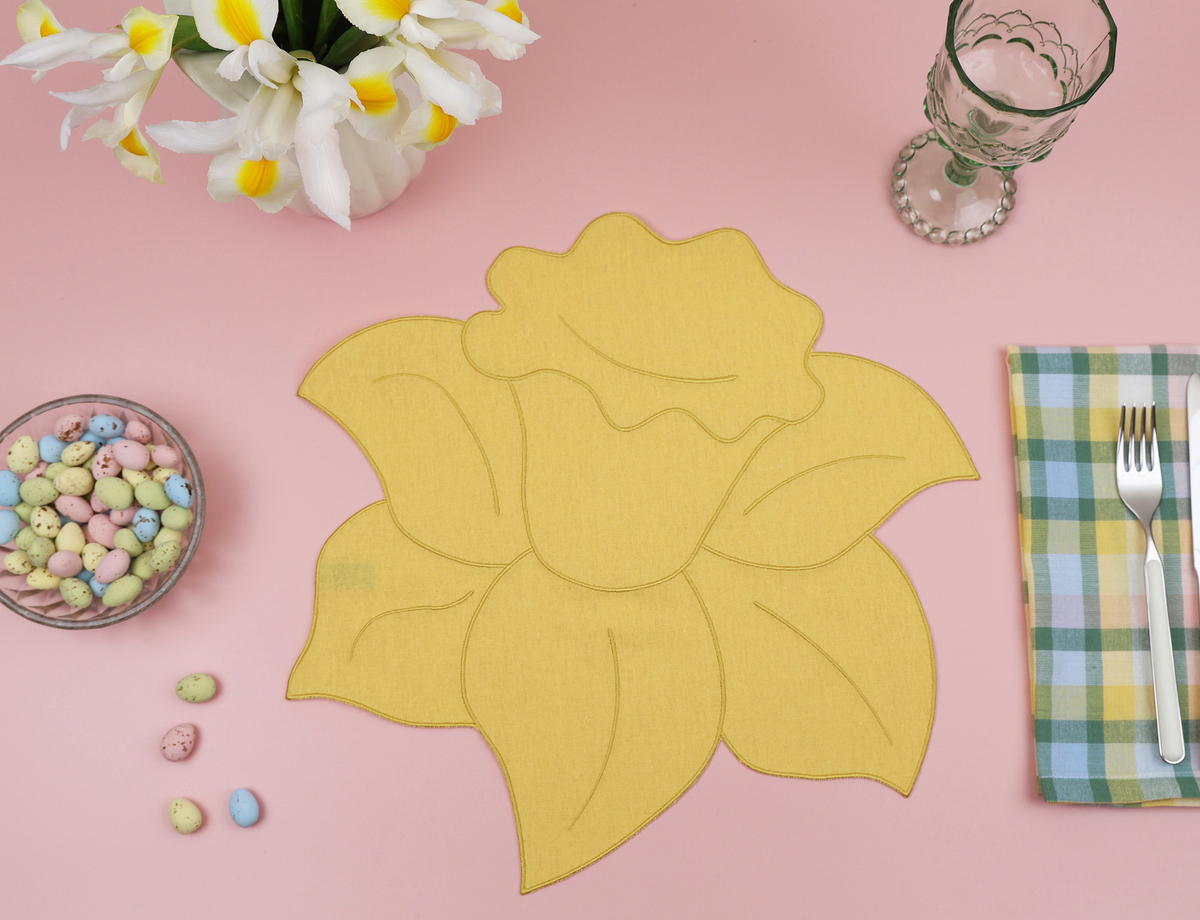 Daffodil Linen Placemats
