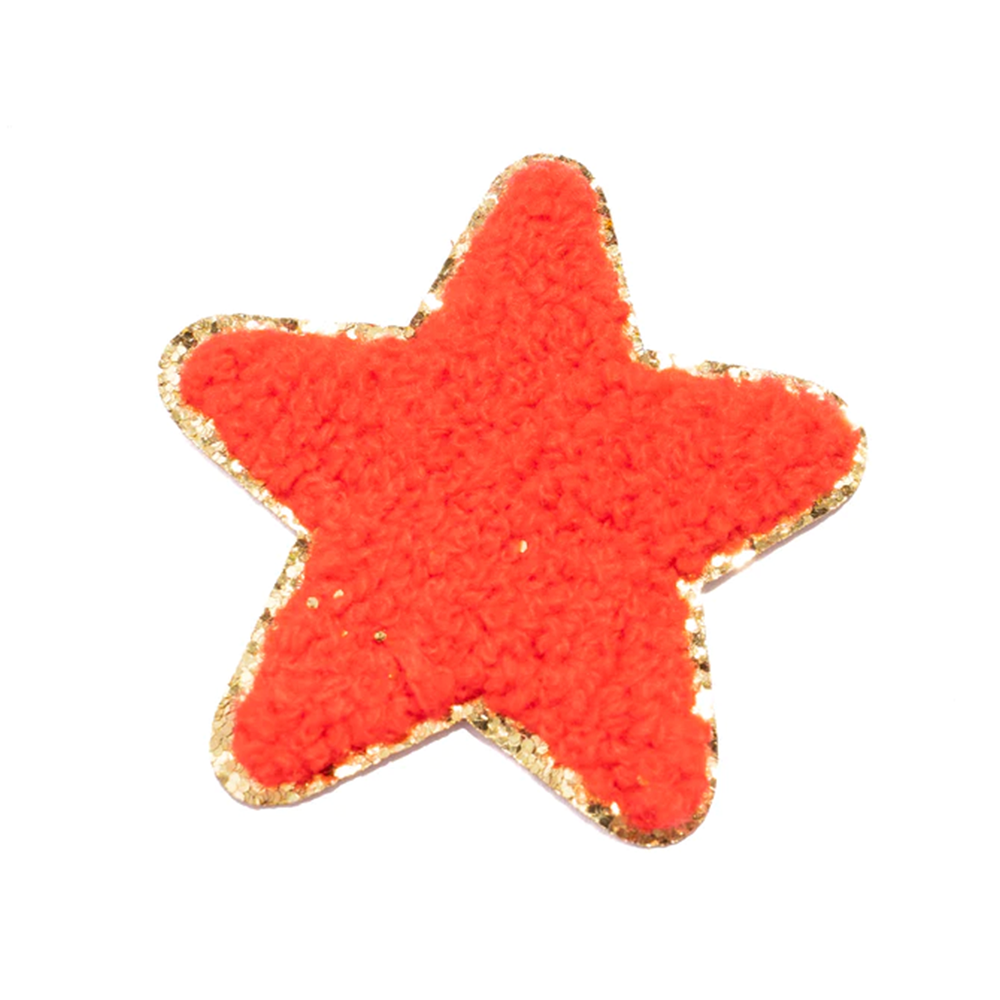 Chenille Star Patches (Set of 2)