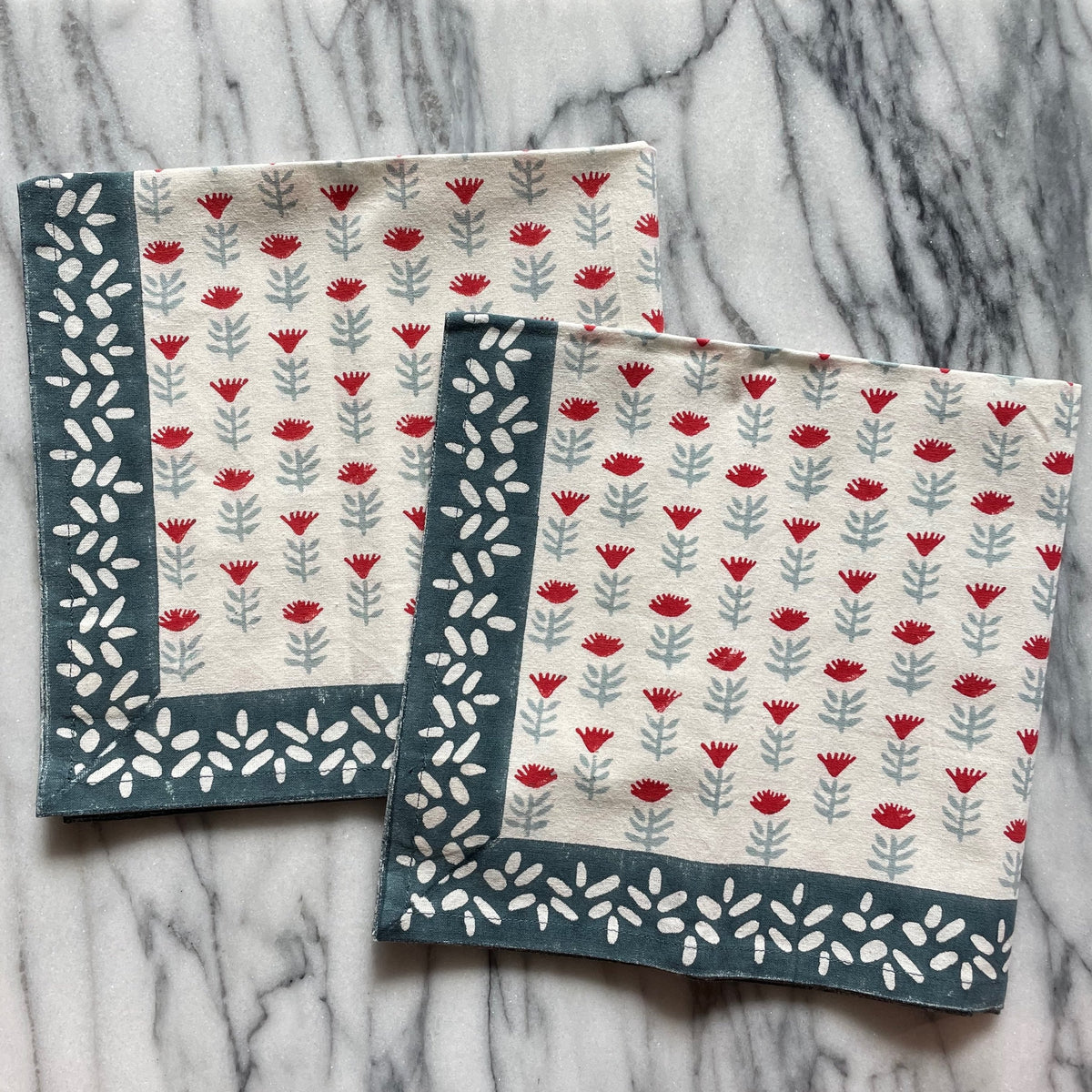 Claire Dinner Napkin in Poppy | Ceae Shop