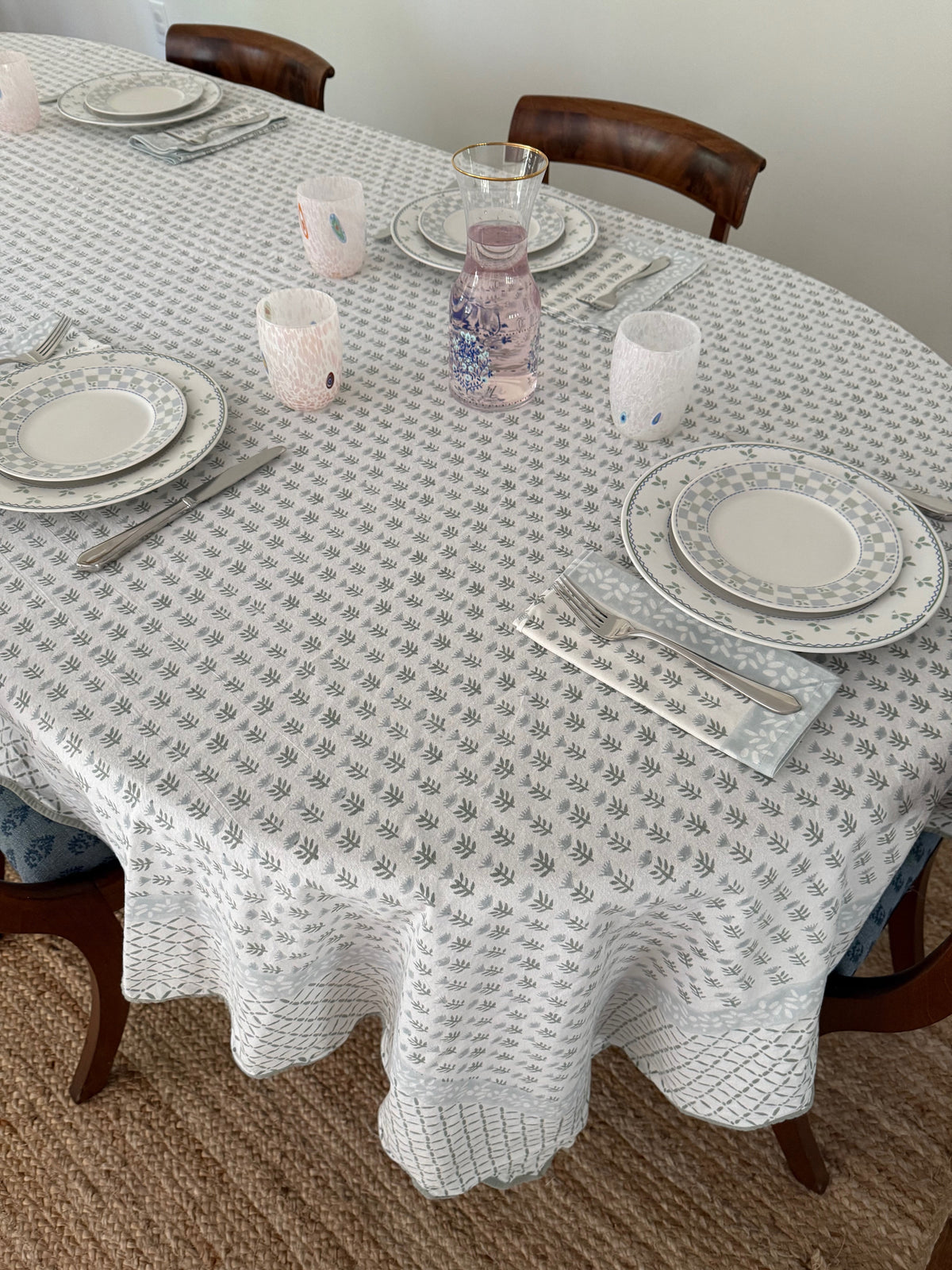Claire Tablecloth in Serene | Ceae Shop
