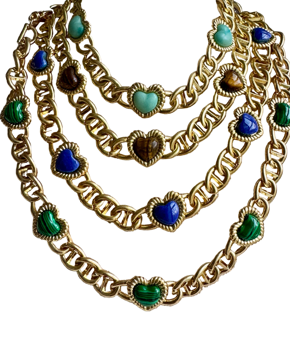 Sloan Heart Necklace  | Kimono Dragon