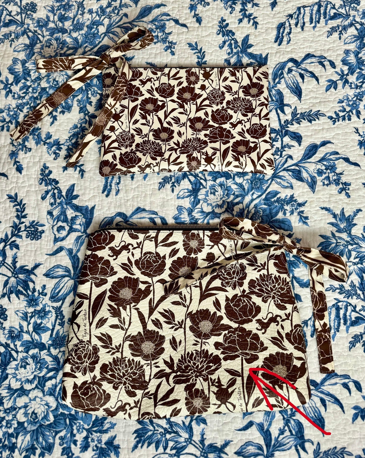 Love Language Roomy Leather Clutch