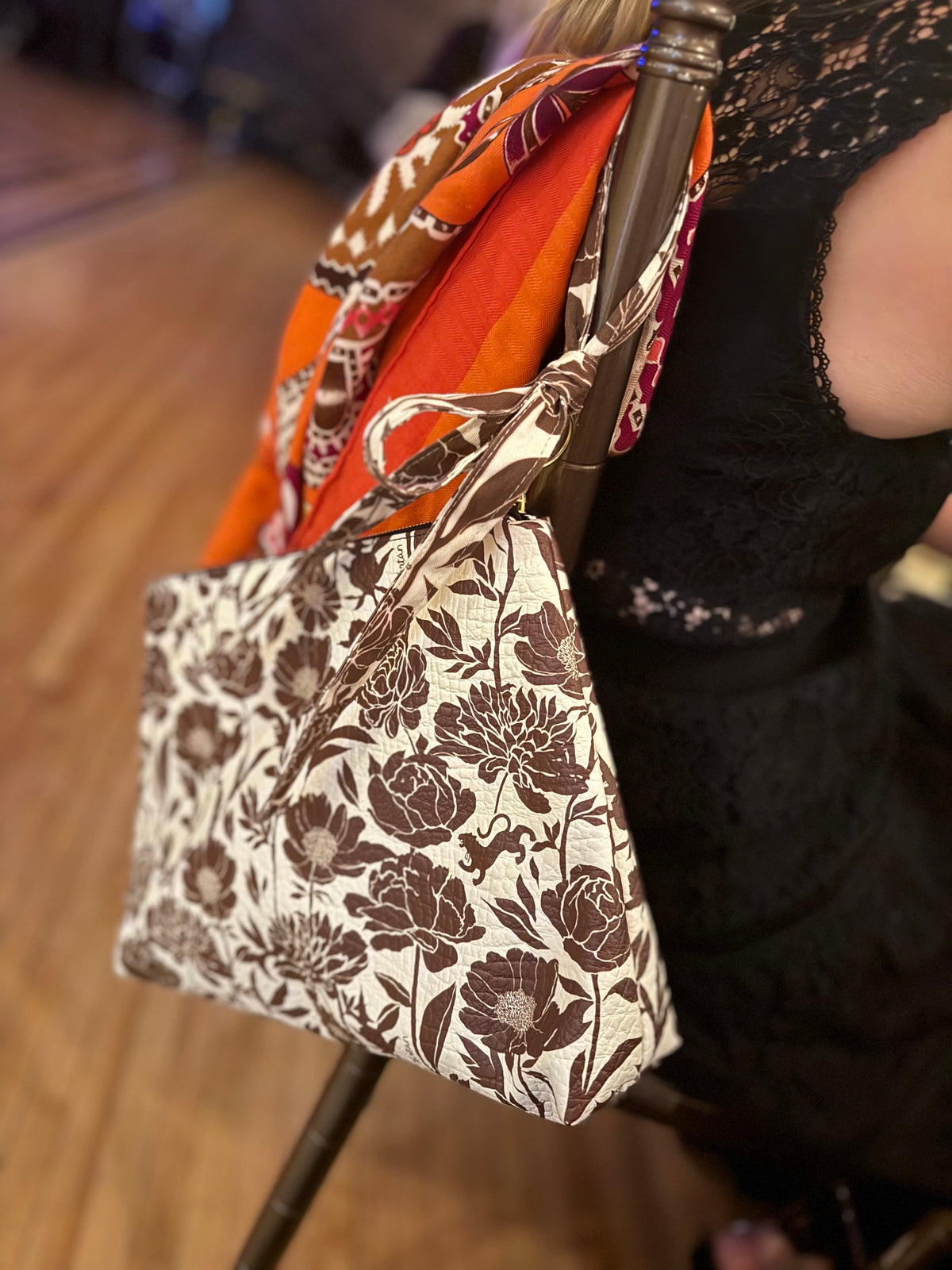 Love Language Roomy Leather Clutch