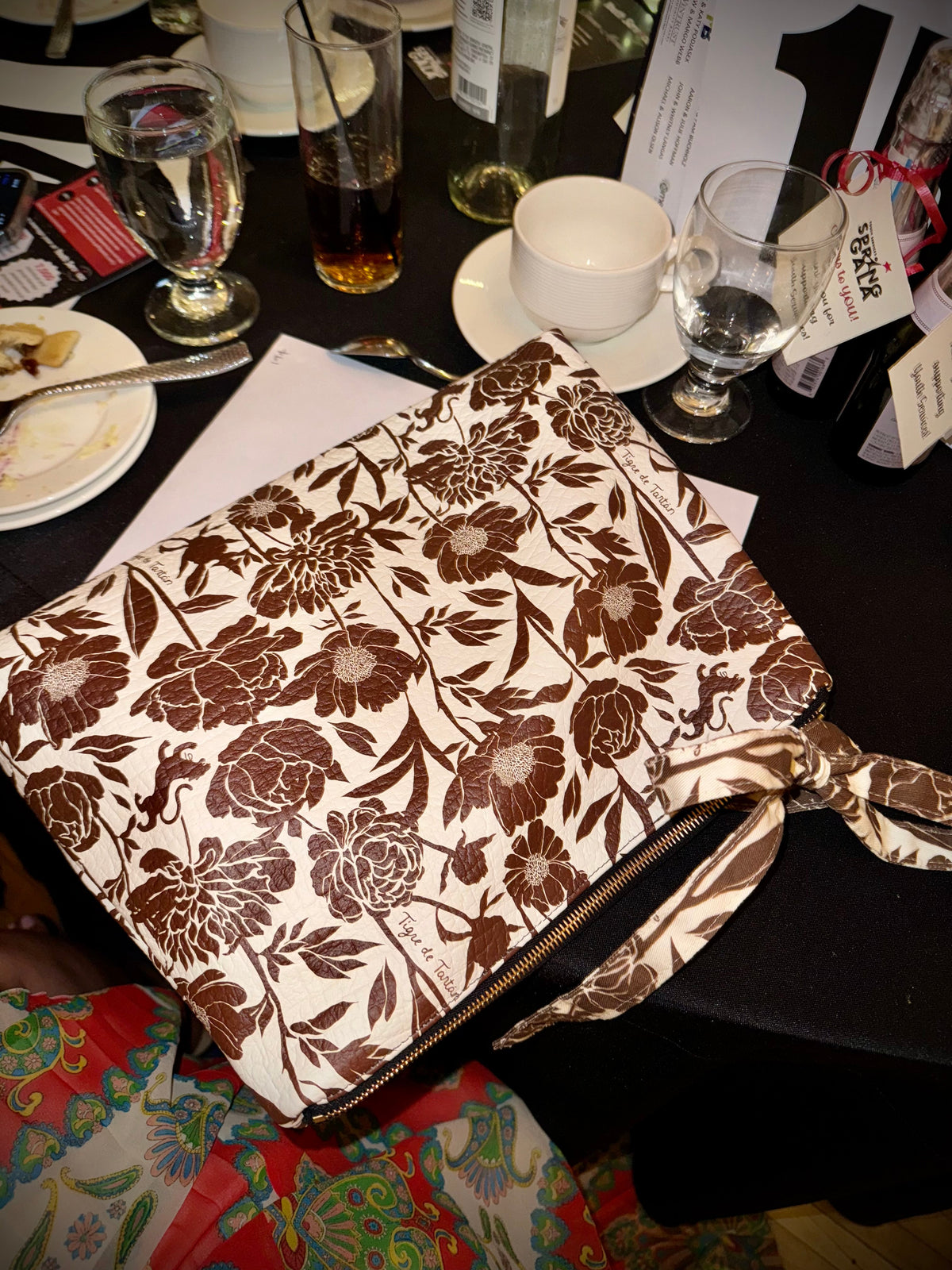 Love Language Roomy Leather Clutch