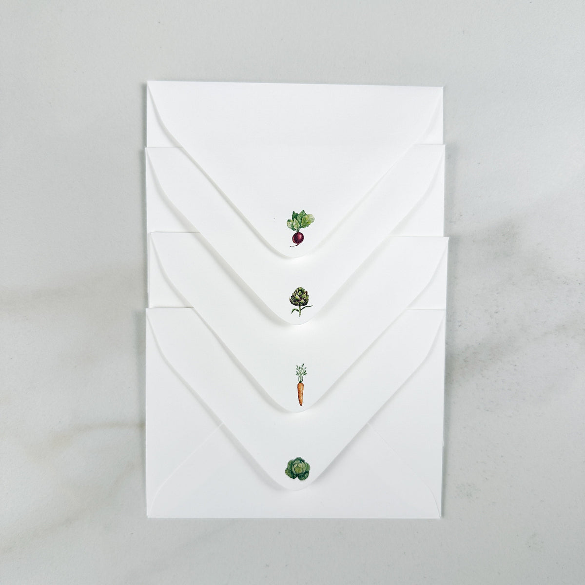 Vegetable Note Card Set