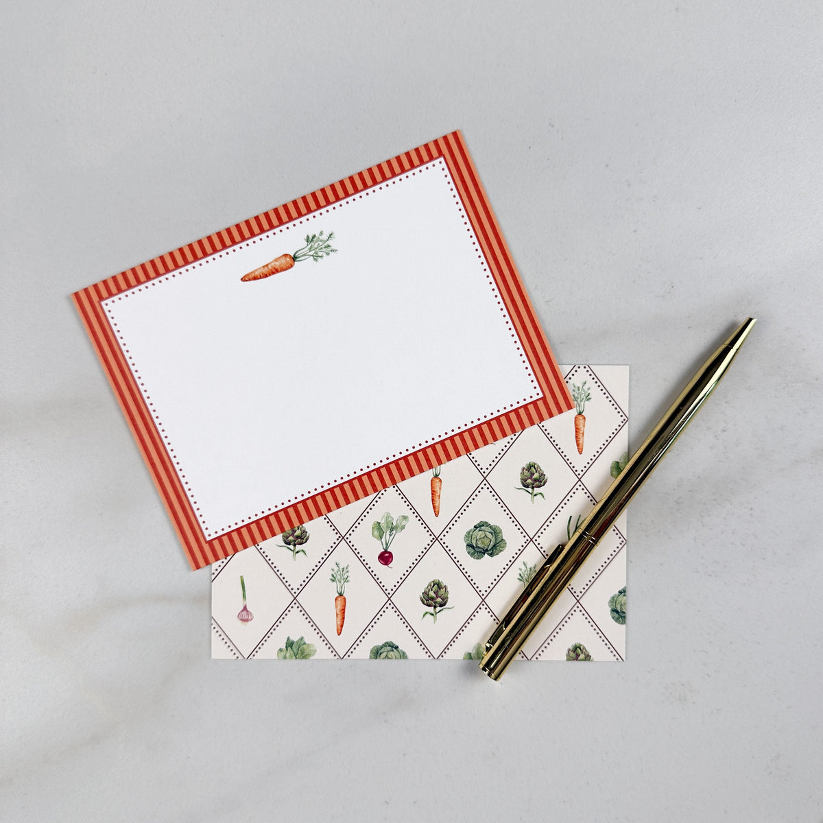 Vegetable Note Card Set