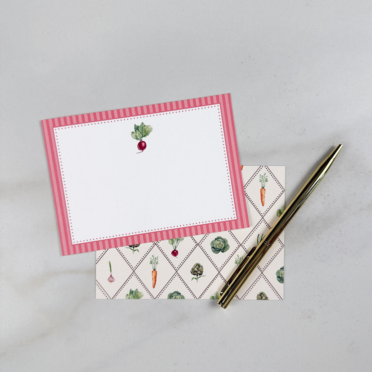 Vegetable Note Card Set
