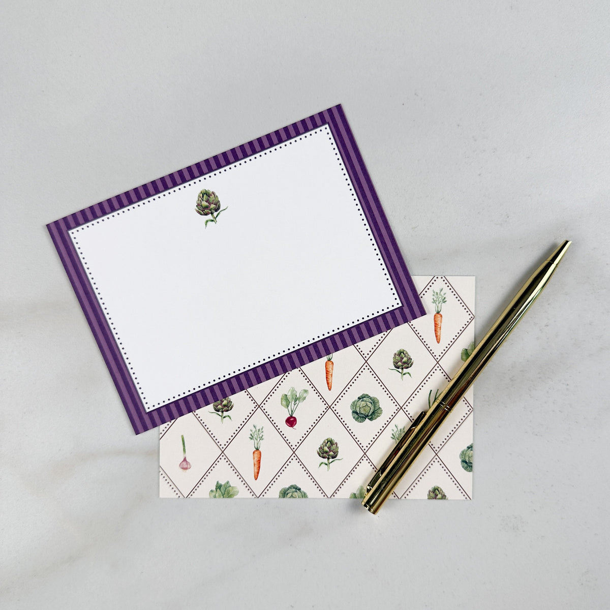 Vegetable Note Card Set