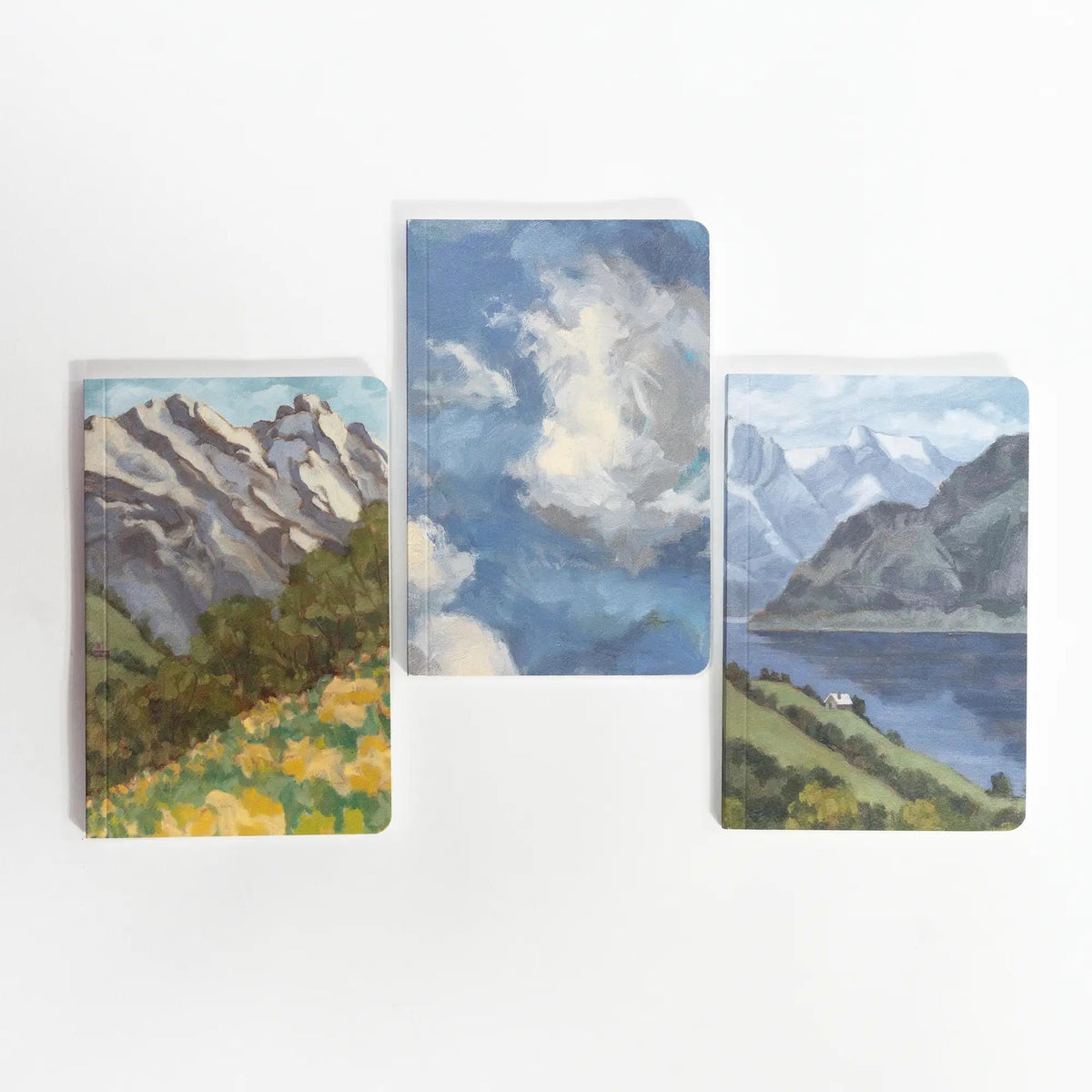 Set of 3 Pocket Journals - Landscapes of Frankenstein En Plein Air