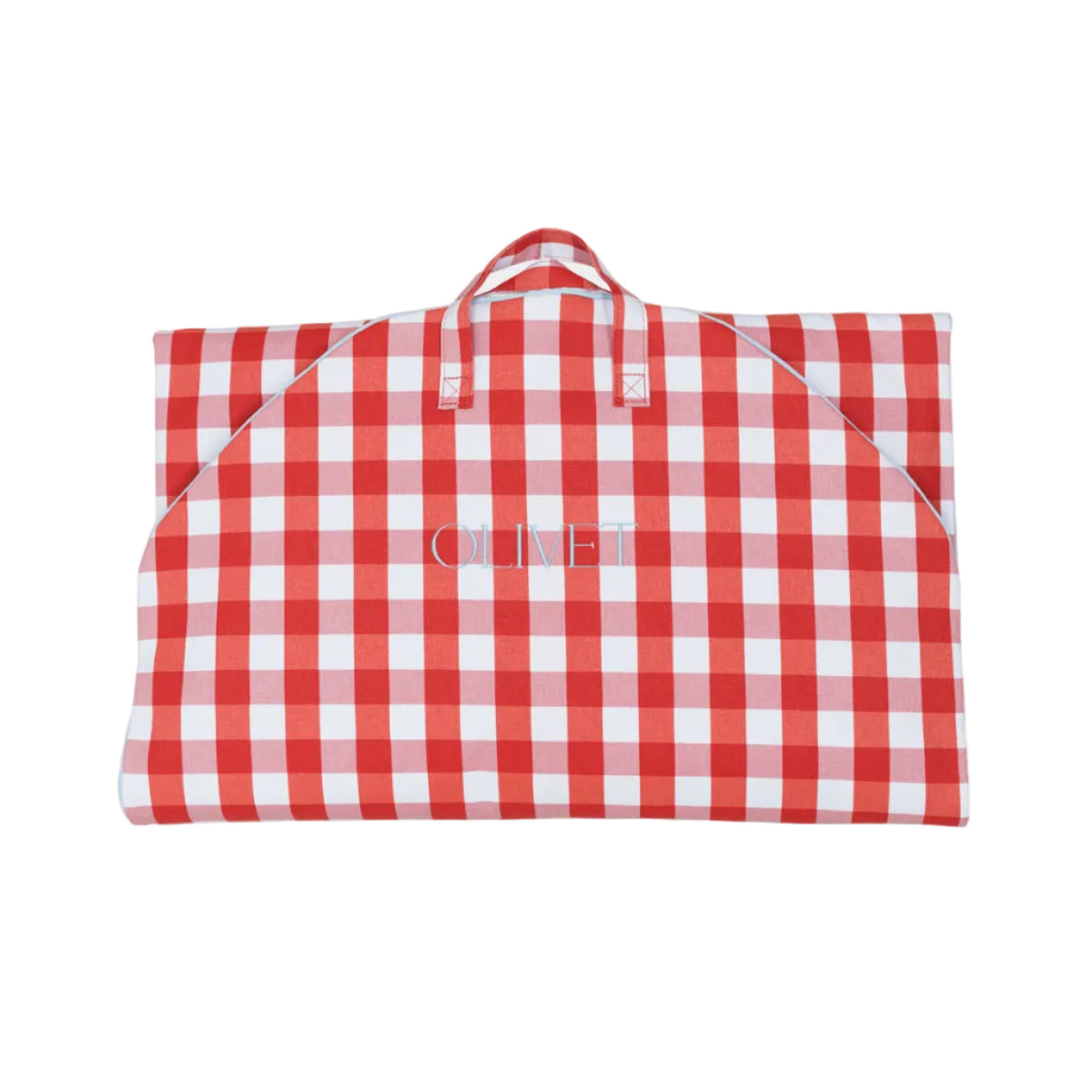 Classic Bag in Red Check  | Olivet