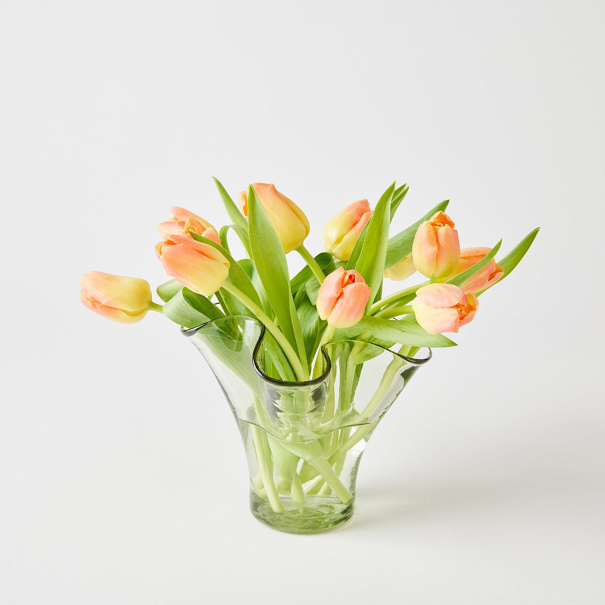 Petite Lettuce Leaf Vase (Clear) | Half Past Seven