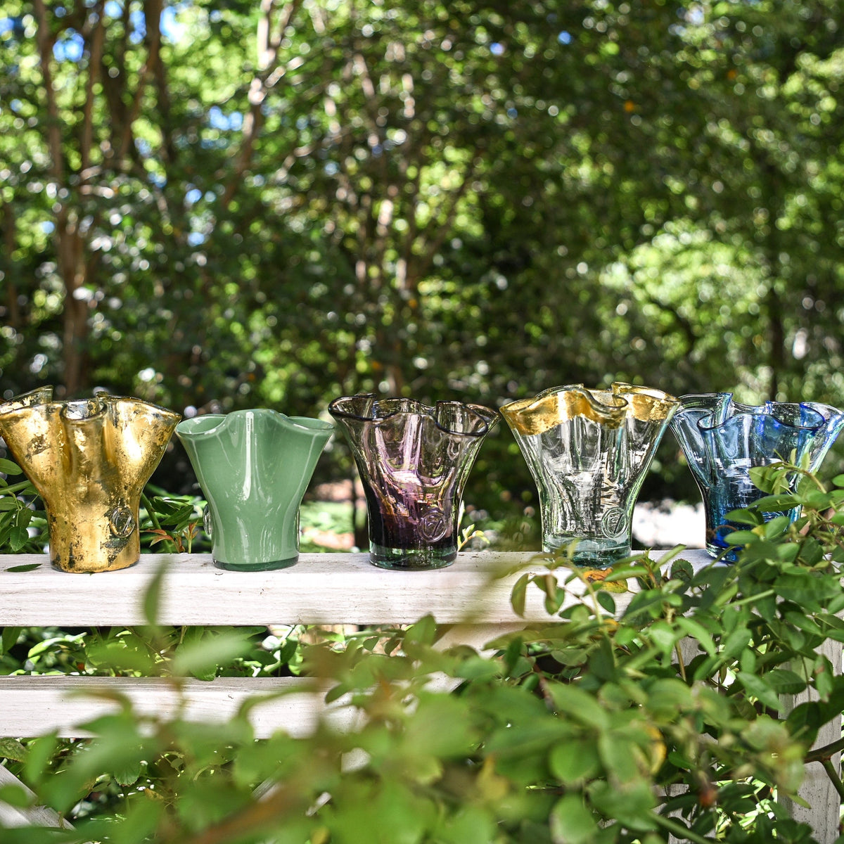 Petite Lettuce Leaf Vase without "7" stamp