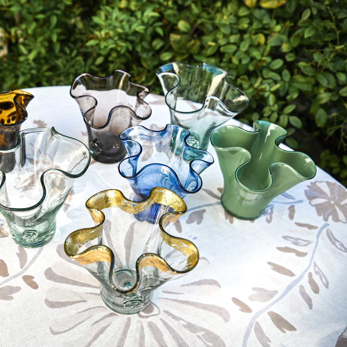 Petite Lettuce Leaf Vase