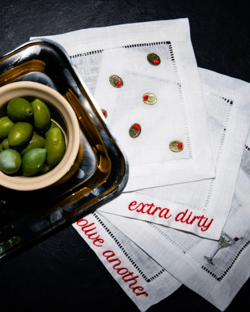 Martini Cocktail Napkin Set | No Reservations