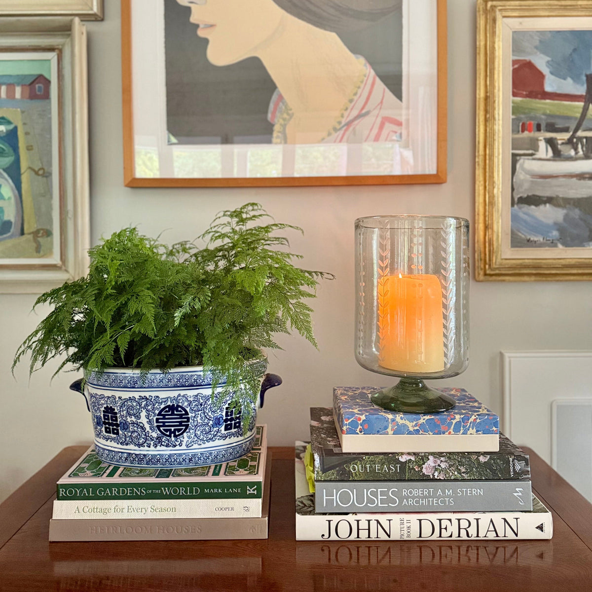 Starry Night Footed Hurricane (Large) | Half Past Seven