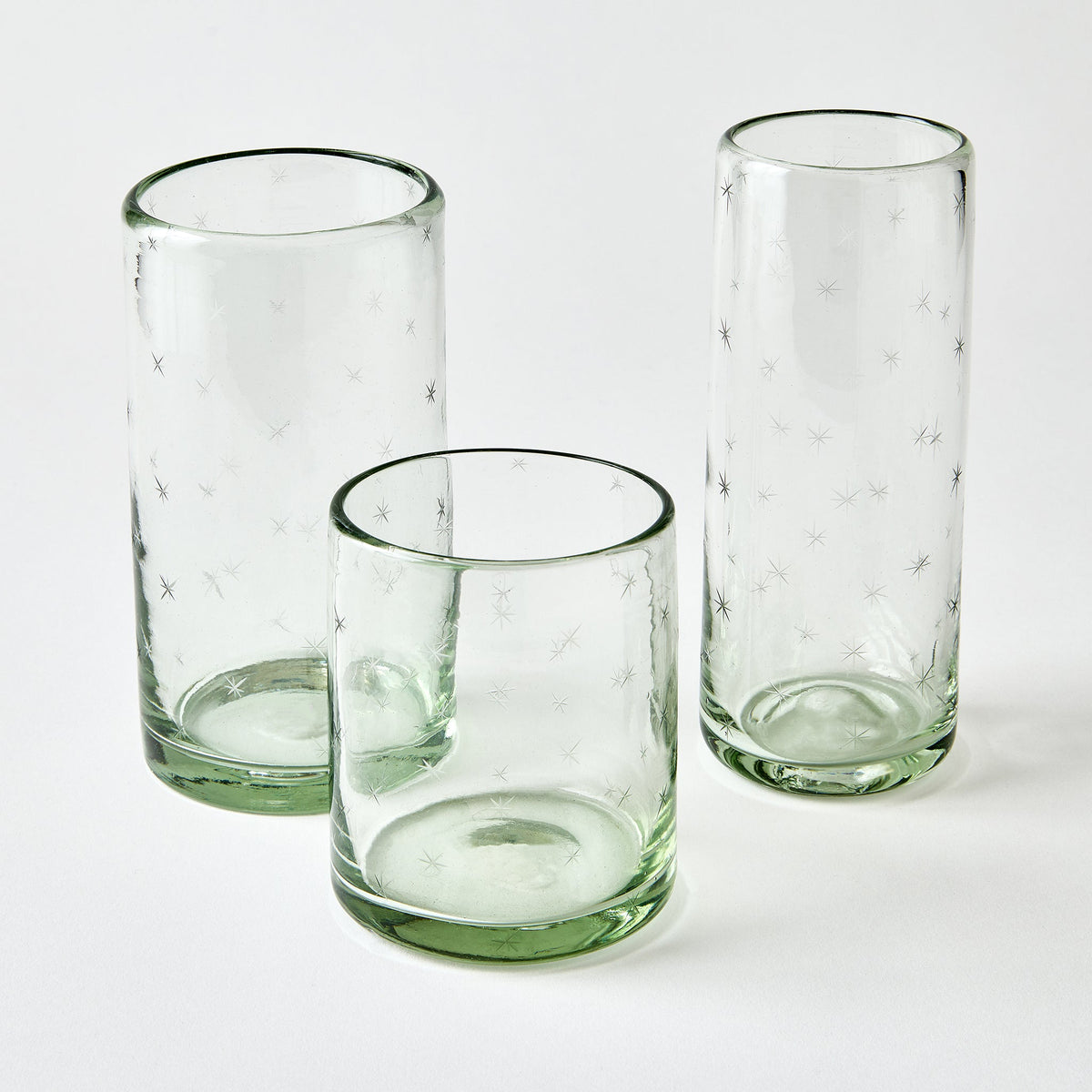 Starry Night Rocks Glasses (Clear) | Half Past Seven