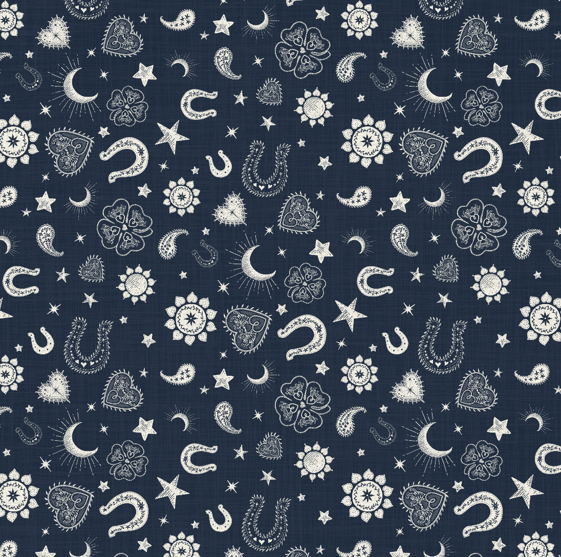 Mahjong Gaming Mat, HEARTS & HORSESHOES **RULES EDITION