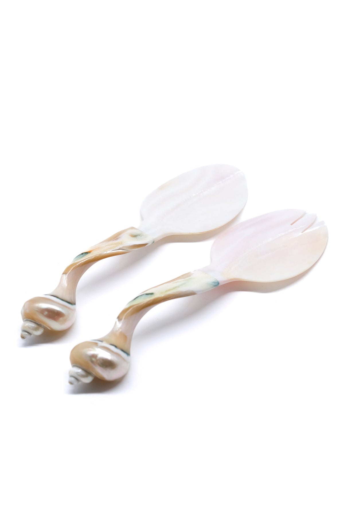 Seashell Serving Set in Pearl White