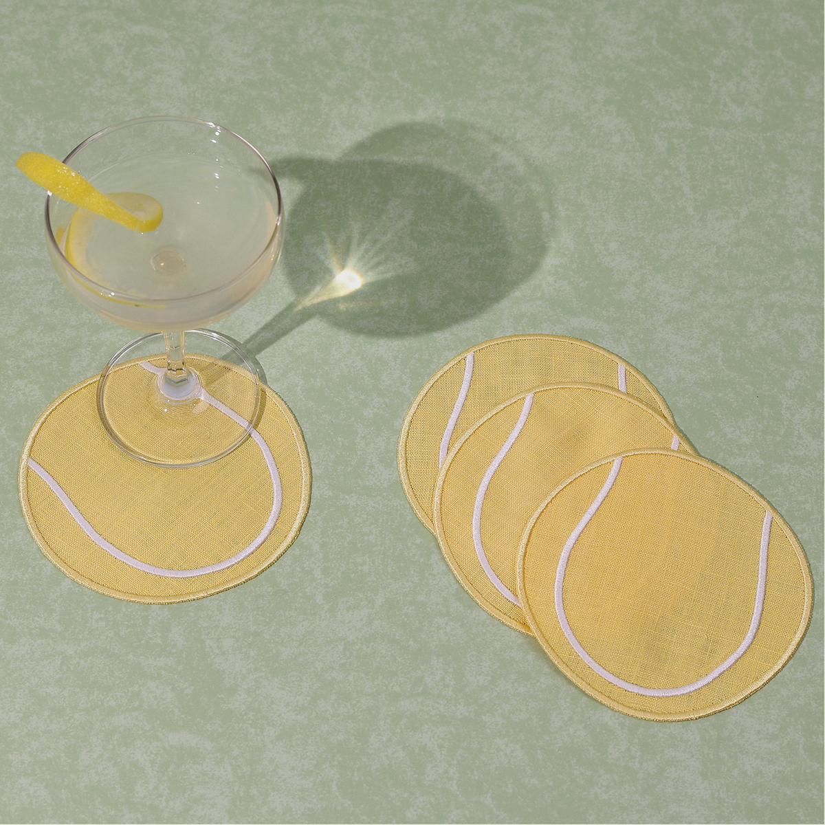 Tennis Ball Cocktail Napkins  | House of Gleason