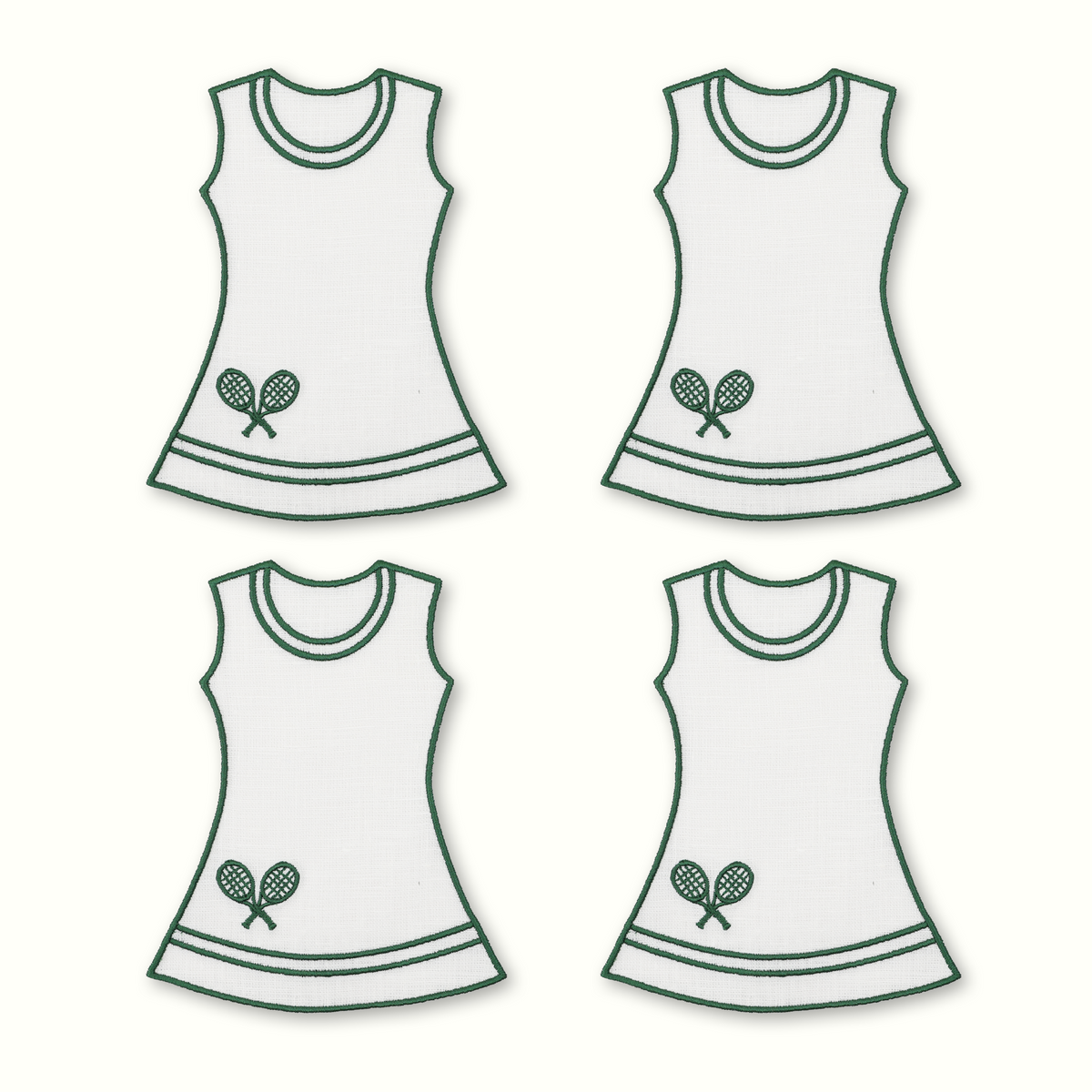 Tennis Dress Cocktail Napkins | House of Gleason