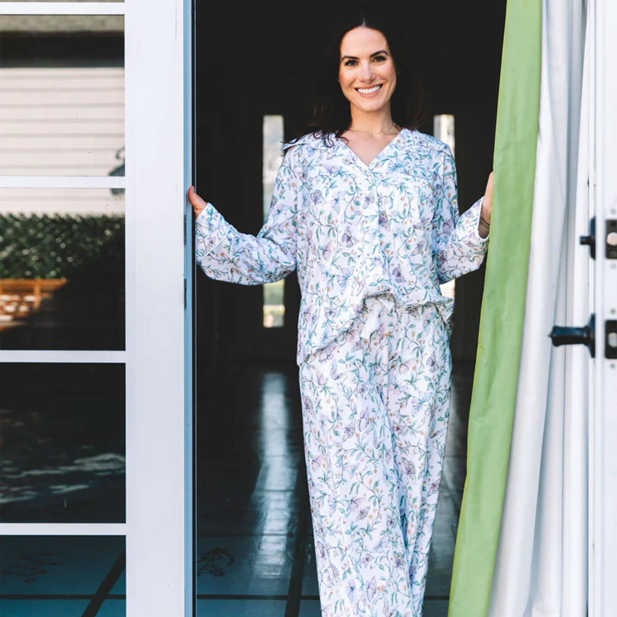 Women's Parker Pajama Set - Botanical Whisper | Timo & Violet