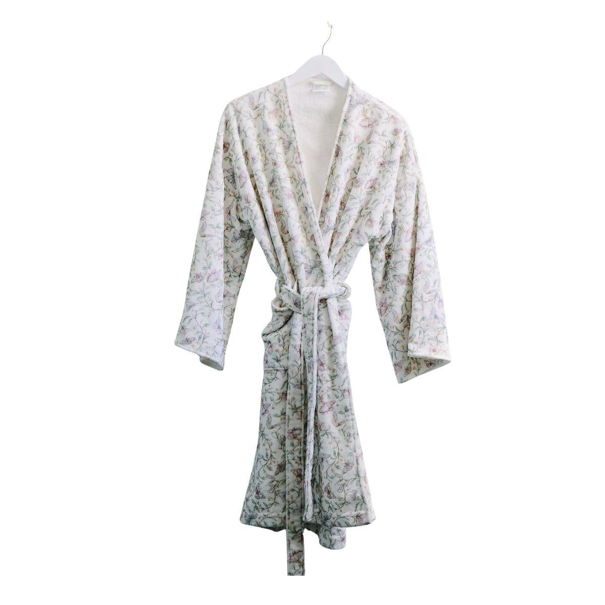 Women's Dahlia Bathrobe - Botanical Whisper
