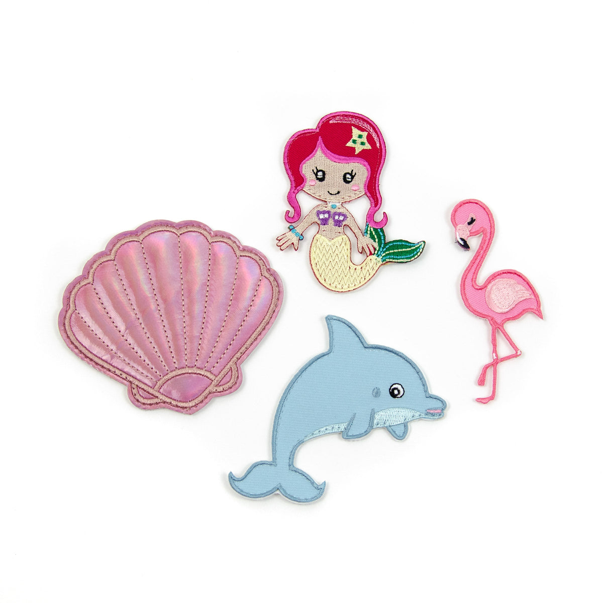 Mermaid &amp; Friends Patch Set