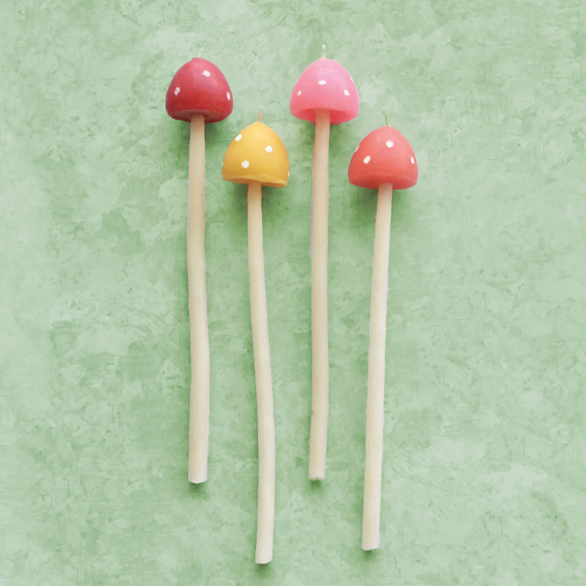 Beeswax Mushroom Candle - Set of 4 | Camp Hollow