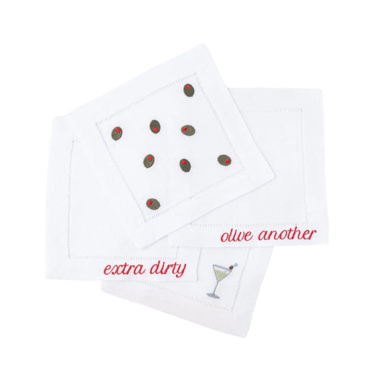Martini Cocktail Napkin Set | No Reservations
