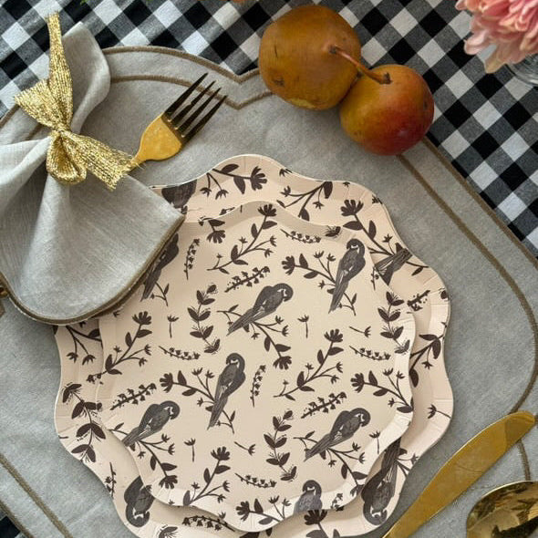 Garden Toile Dinner Plate Set - Coco | Table Two Studio