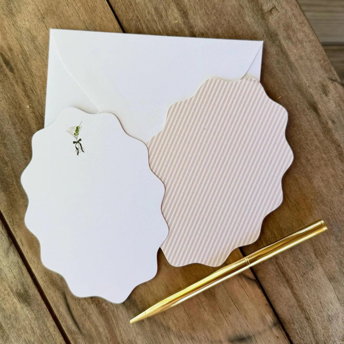 Martini Note Card Set