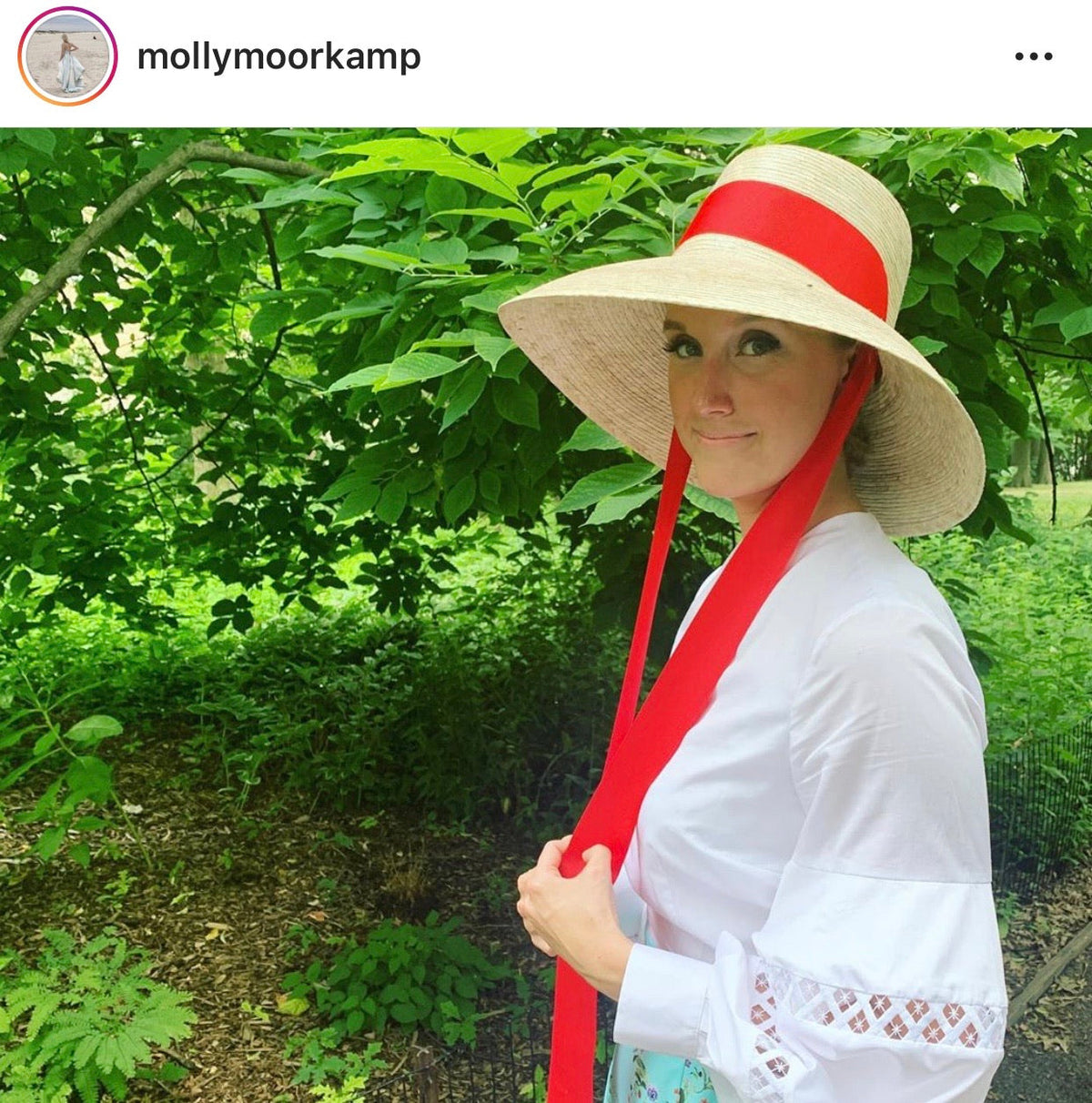 Wildflower Sun Hat - Masters Green Wide &amp; Short Grosgrain Ribbon | Sarah Bray Bermuda